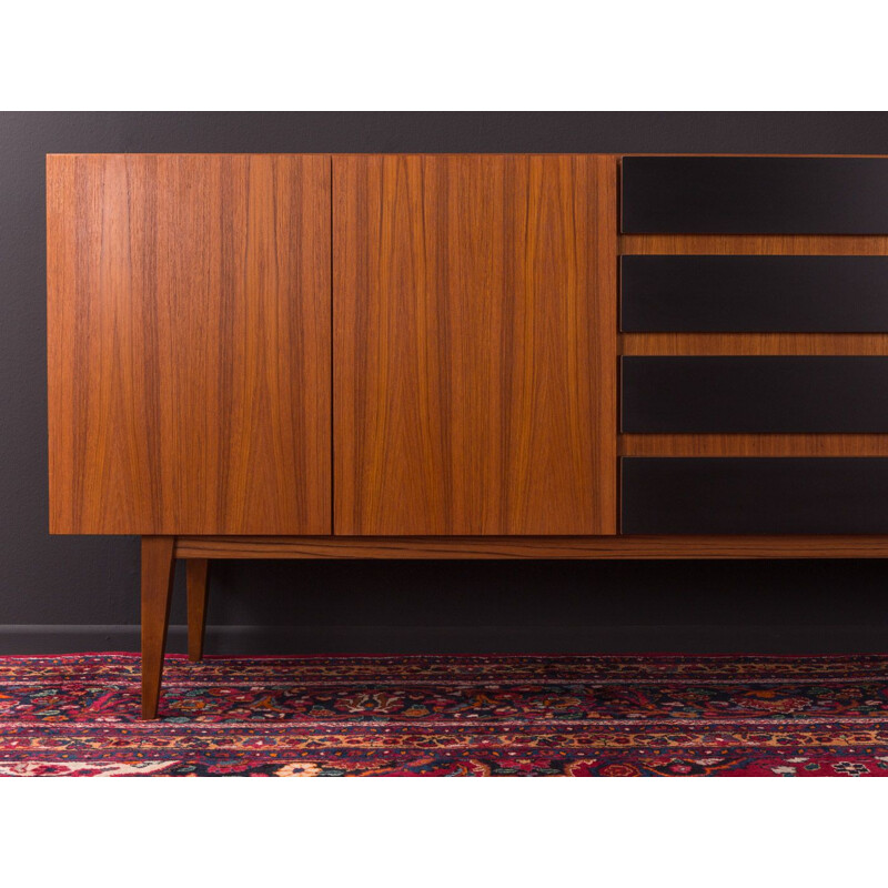 Vintage sideboard in walnut Germany 1960s