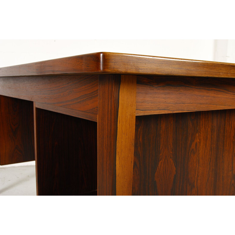 Vintage danish desk in rosewood 1960s