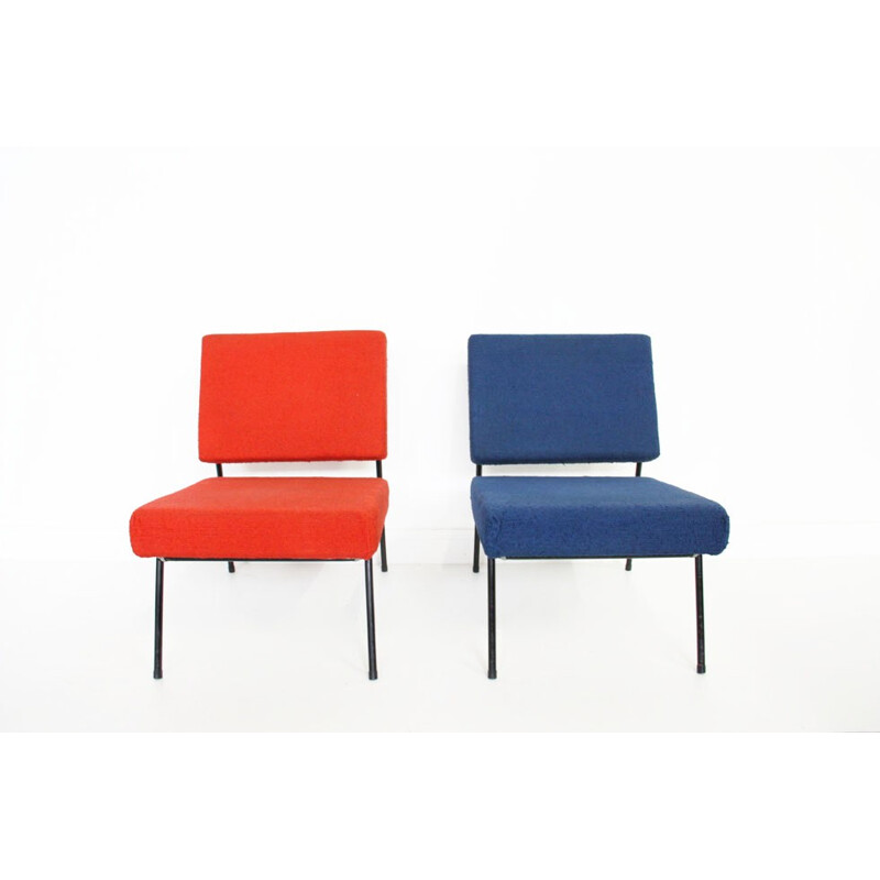 Pair of low chairs Airborne - 1960s