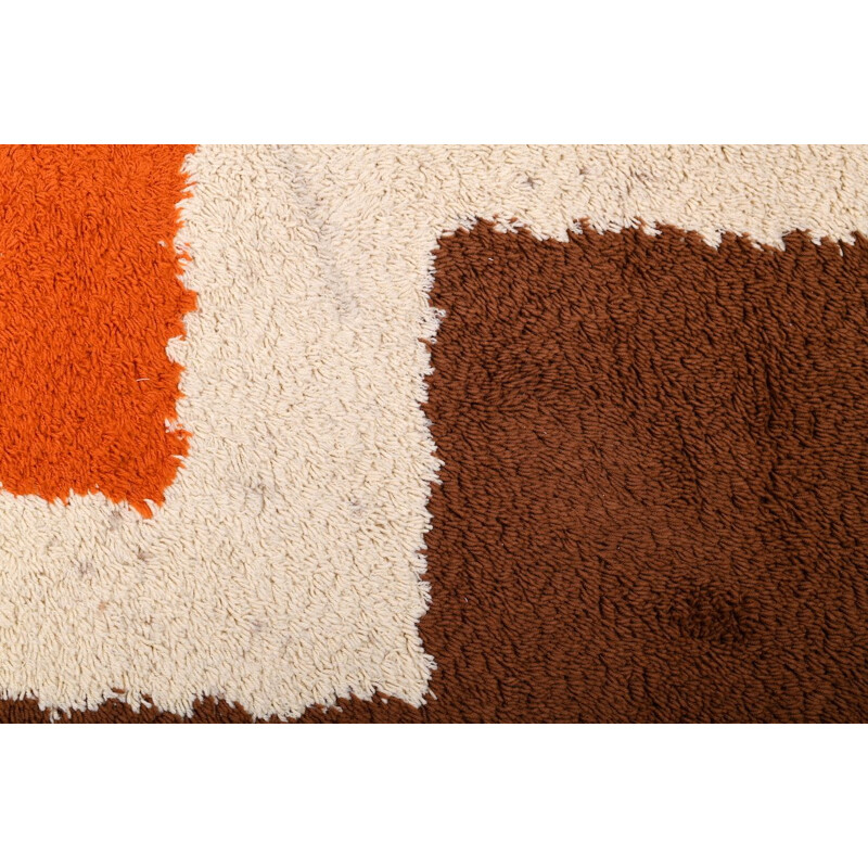 Vintage Koronga carpet by Reichel in wool 1970s