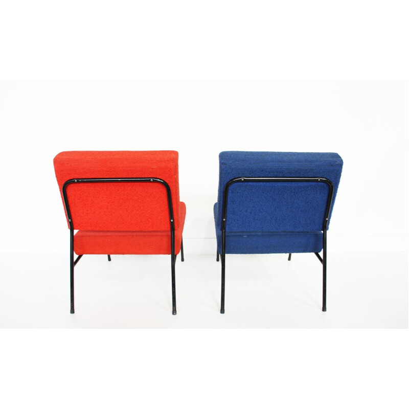 Pair of low chairs Airborne - 1960s