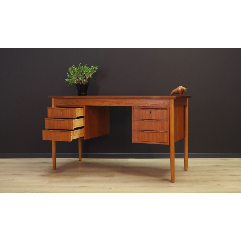 Vintage desk in teak 1960-70s