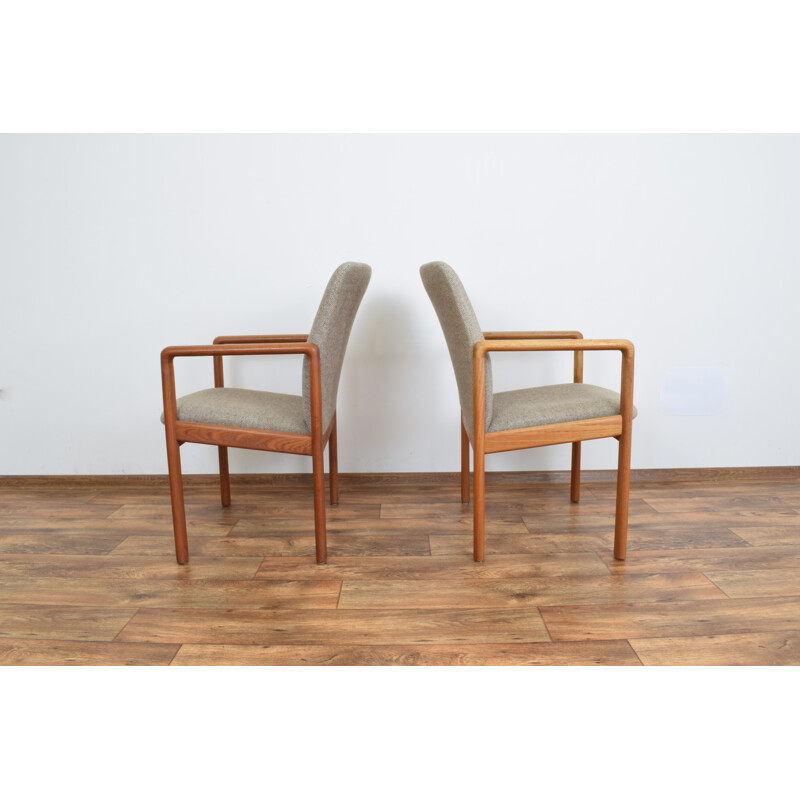 Set of 2 vintage chairs in teak by SVA Møbler, Denmark 1960s