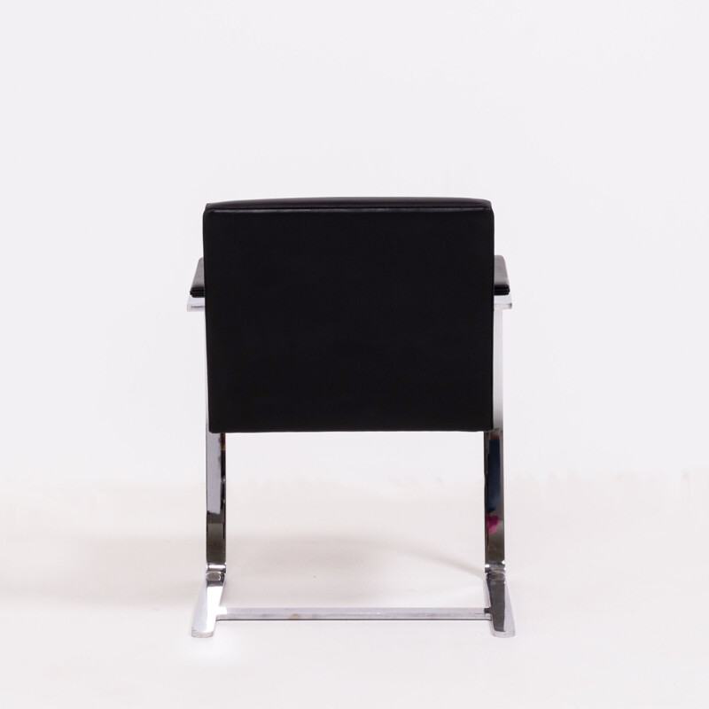 Ensemble de 4 fauteuils vintage Brno par Mies van der Rohe pour Knoll 