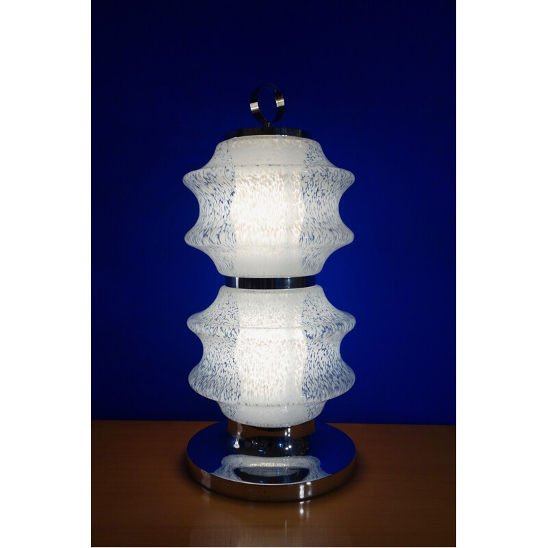 Vintage lamp in Murano glass Italy 1970s