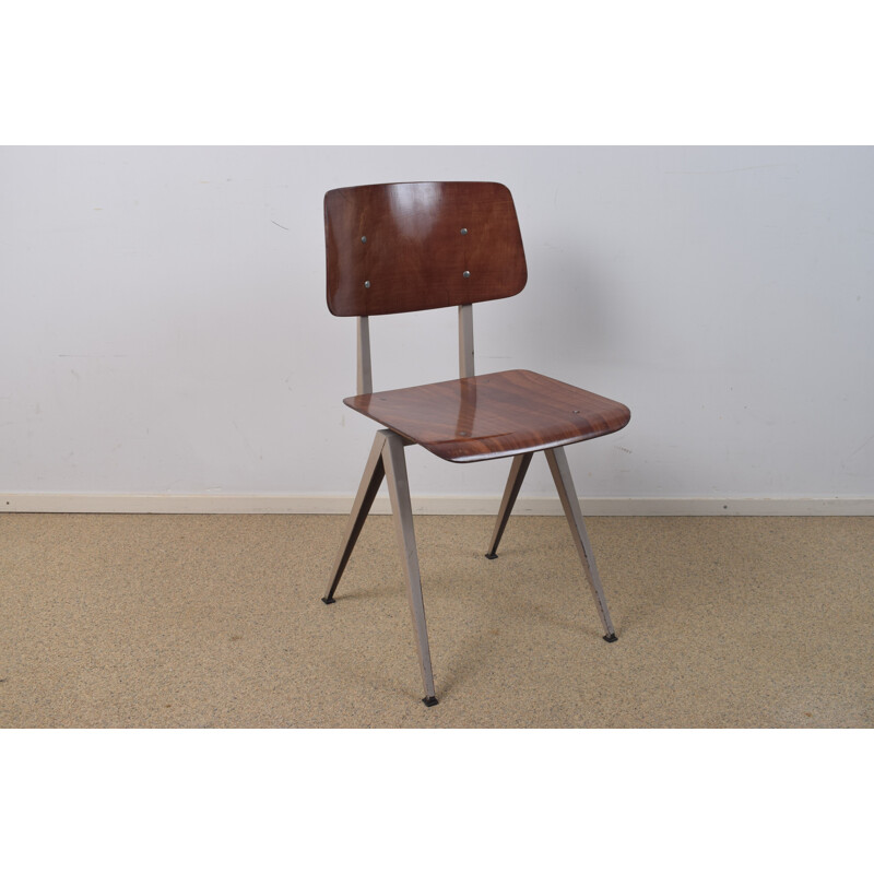 Vintage chair industrial model S16 by Galvanitas 1960s