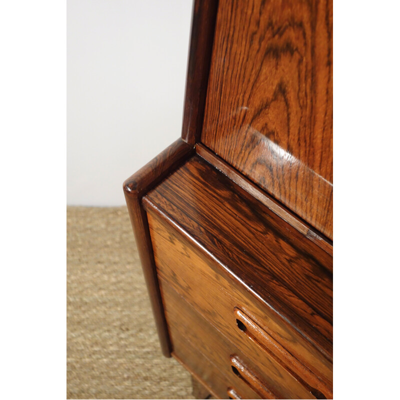 Vintage Danish secretary in Rio rosewood