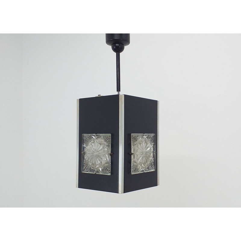 Lámpara de suspensión Napako vintage de Josef Hurka