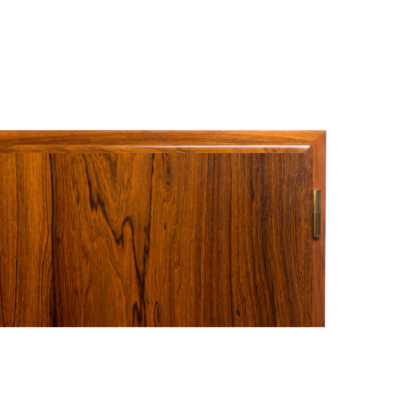 Set of 2 vintage Danish rosewood sideboards by Carlo Jensen for Hundevad