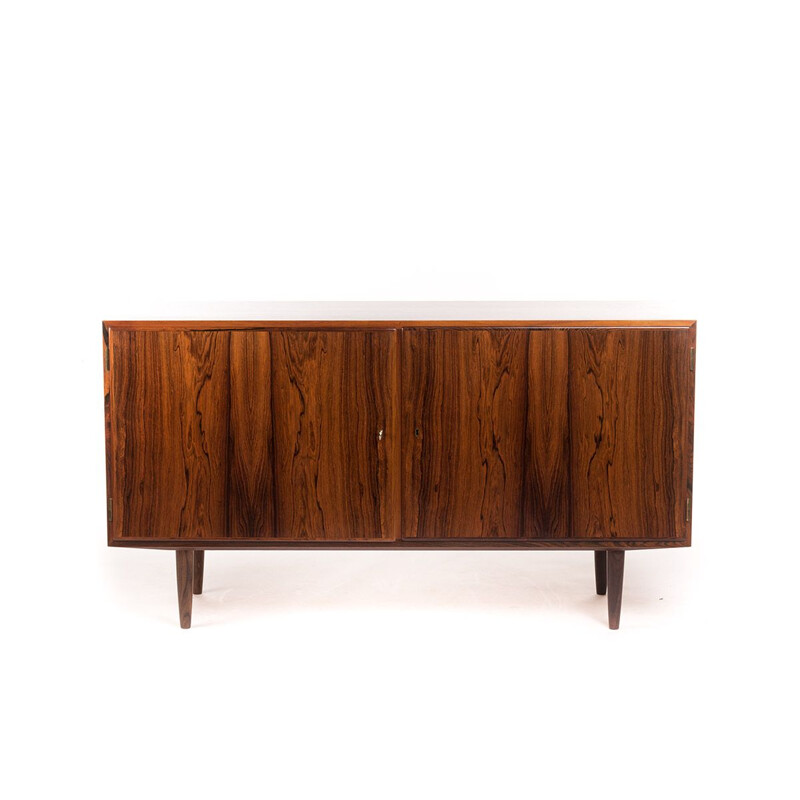 Set of 2 vintage Danish rosewood sideboards by Carlo Jensen for Hundevad