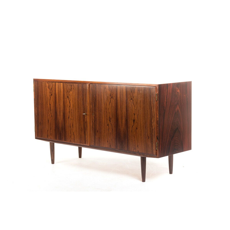 Set of 2 vintage Danish rosewood sideboards by Carlo Jensen for Hundevad