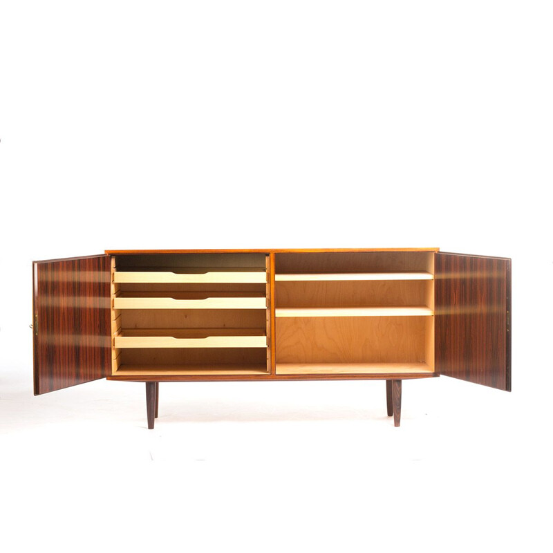 Set of 2 vintage Danish rosewood sideboards by Carlo Jensen for Hundevad