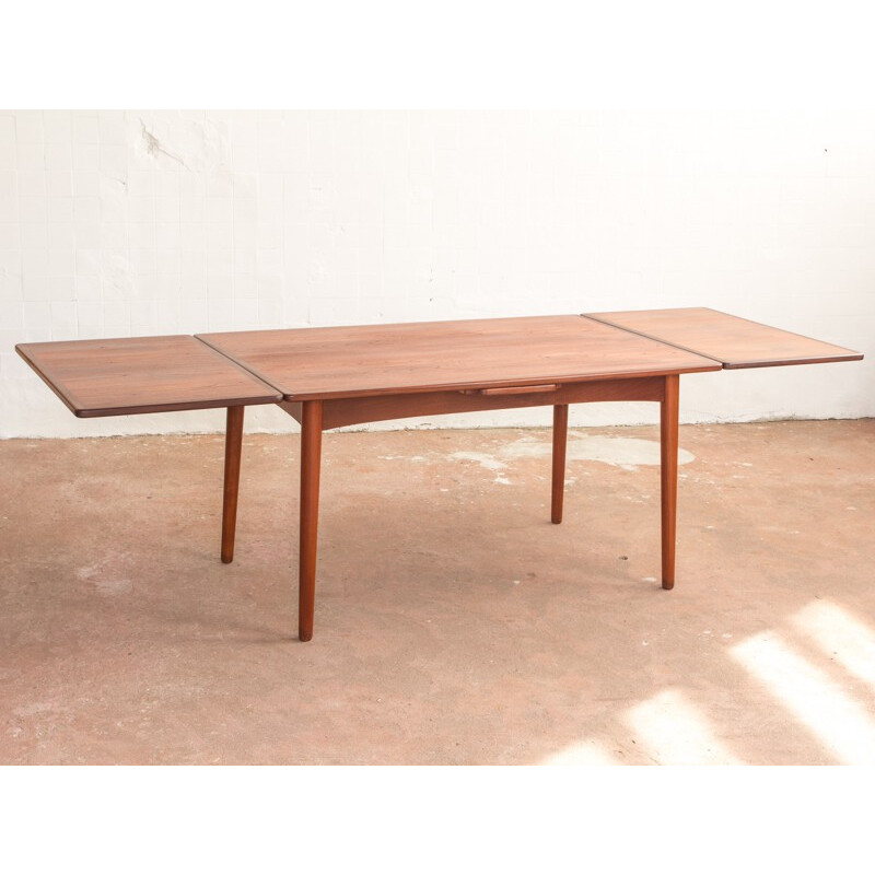 Scandinavian dining table in teak - 1960s