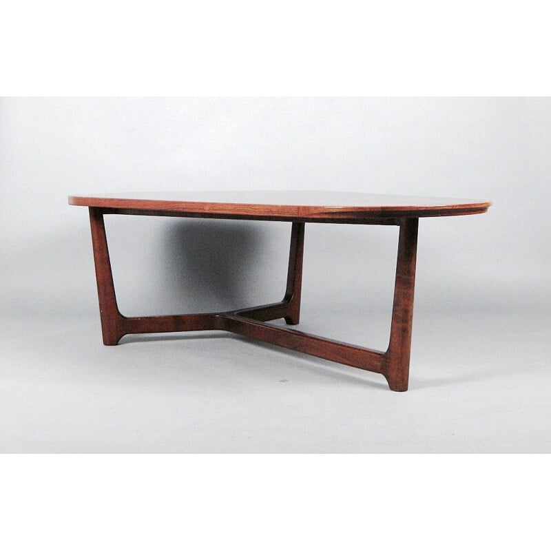 Vintage Scandinavian rosewood coffee table