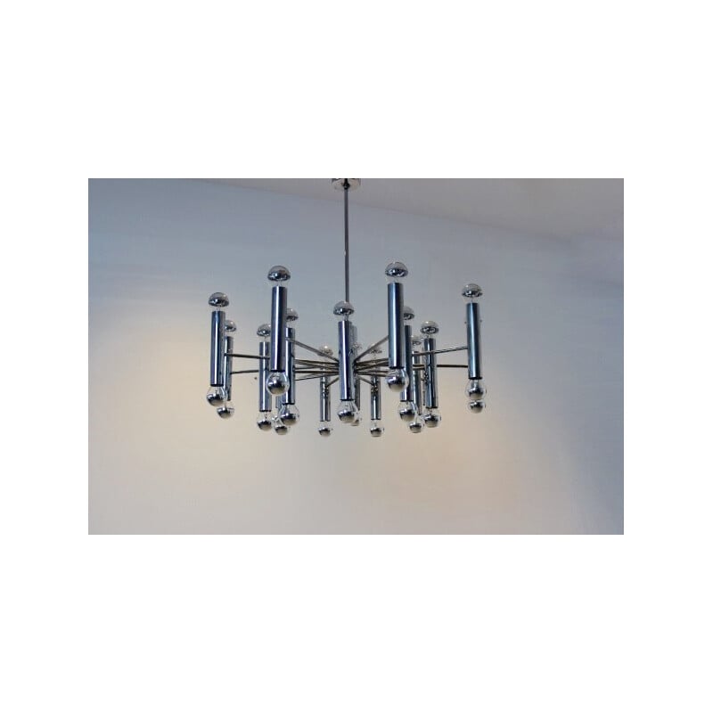 Vintage Doria chandelier with 18 arms - 1960s