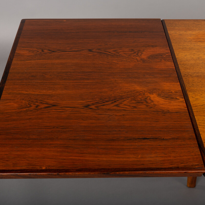 Danish rosewood dining table by Jens Aerthoj Jensen & Tage Molholm