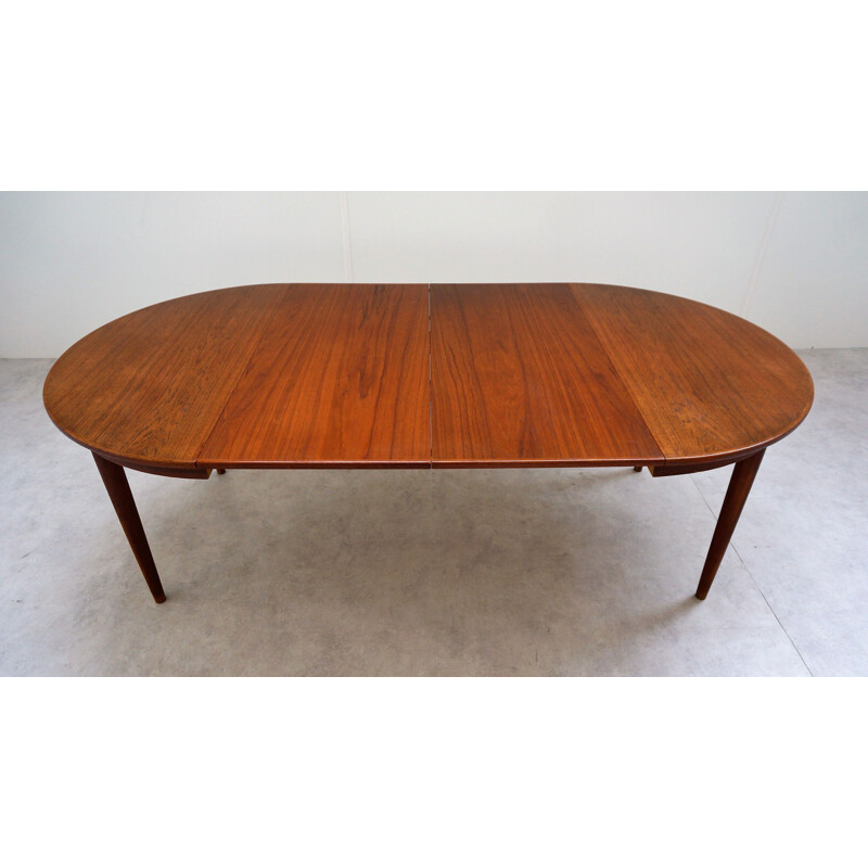 Scandinavian vintage teak dining table