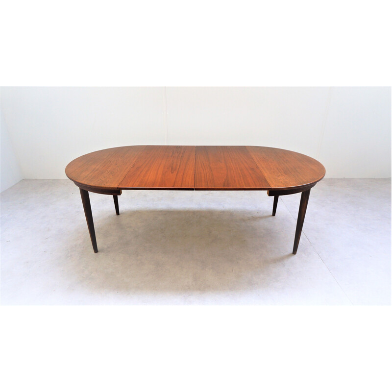 Scandinavian vintage teak dining table