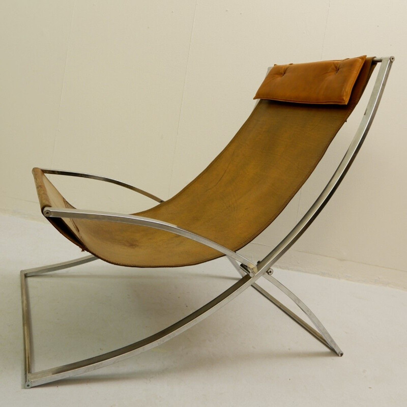 Vintage Louisa chaise longue by Marcello Cuneo