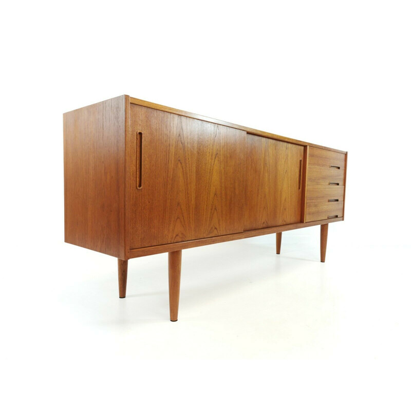 Enfilade Vintage Nils Jonsson pour Troeds en Teck, 1960