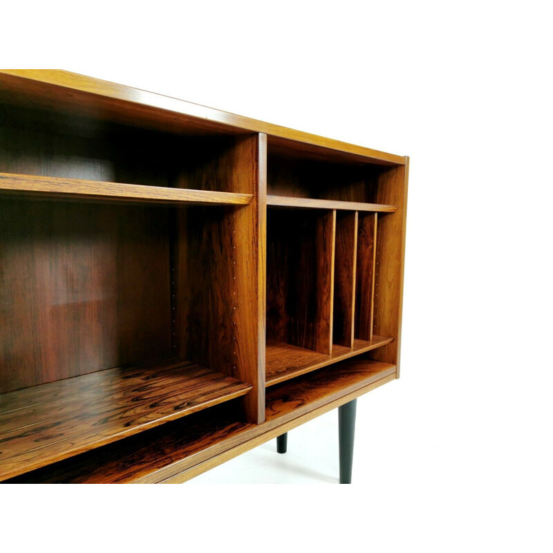 Danish Hundevad Rosewood Bookcase Vintage, 1960s