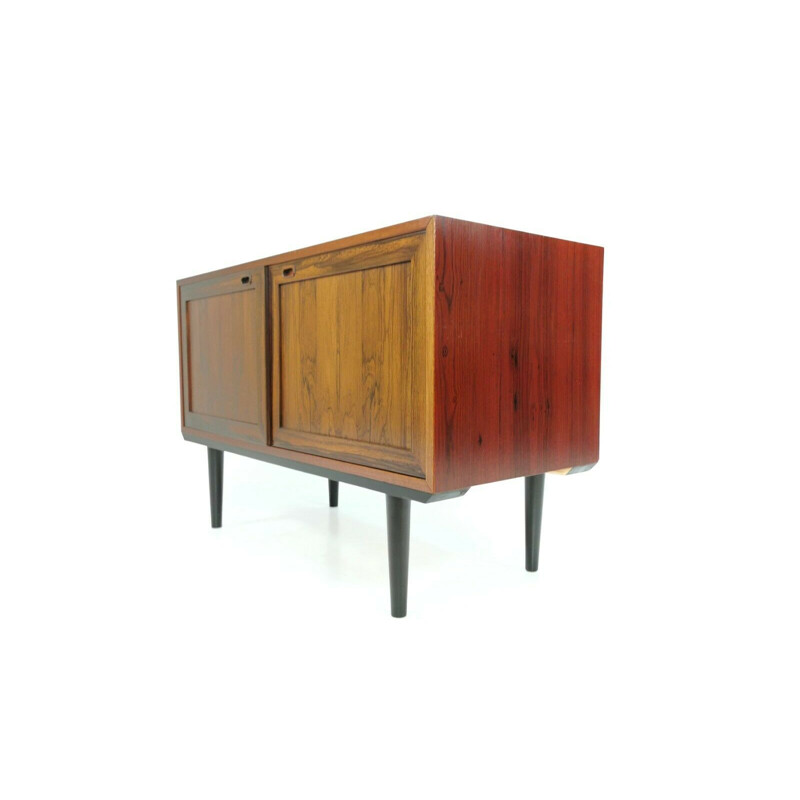 Vintage Danish Rosewood Sideboard Cabinet 1960s 70s Mid Century Vintage