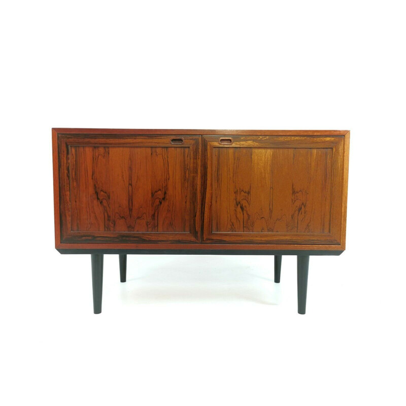 Vintage Danish Rosewood Sideboard Cabinet 1960s 70s Mid Century Vintage