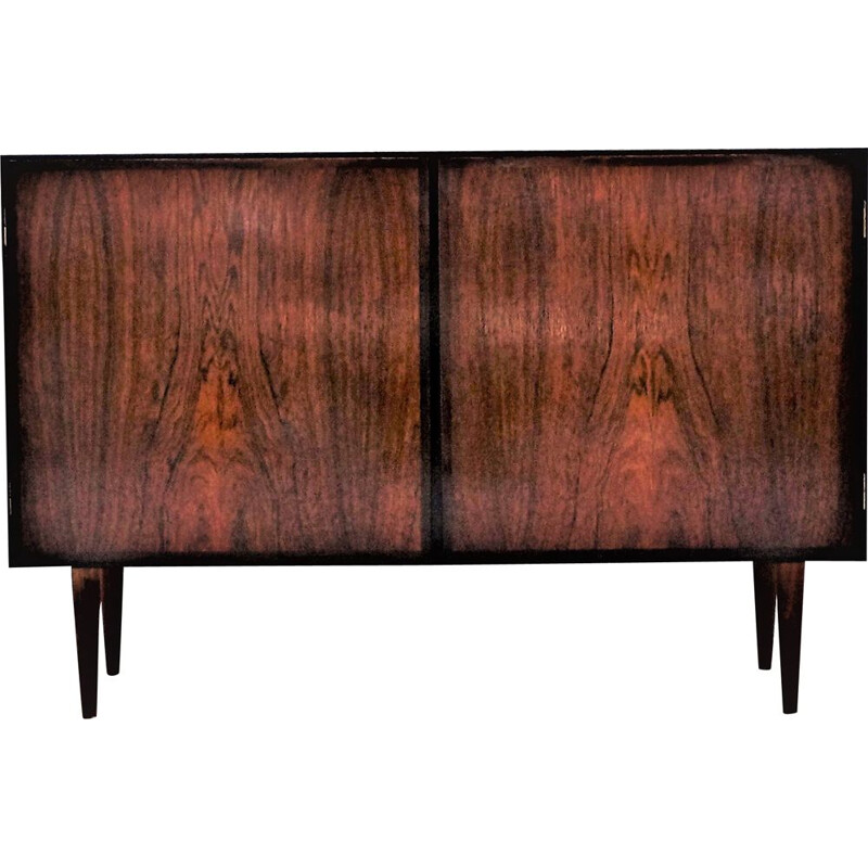 Vintage rosewood highboard by Omann Jun