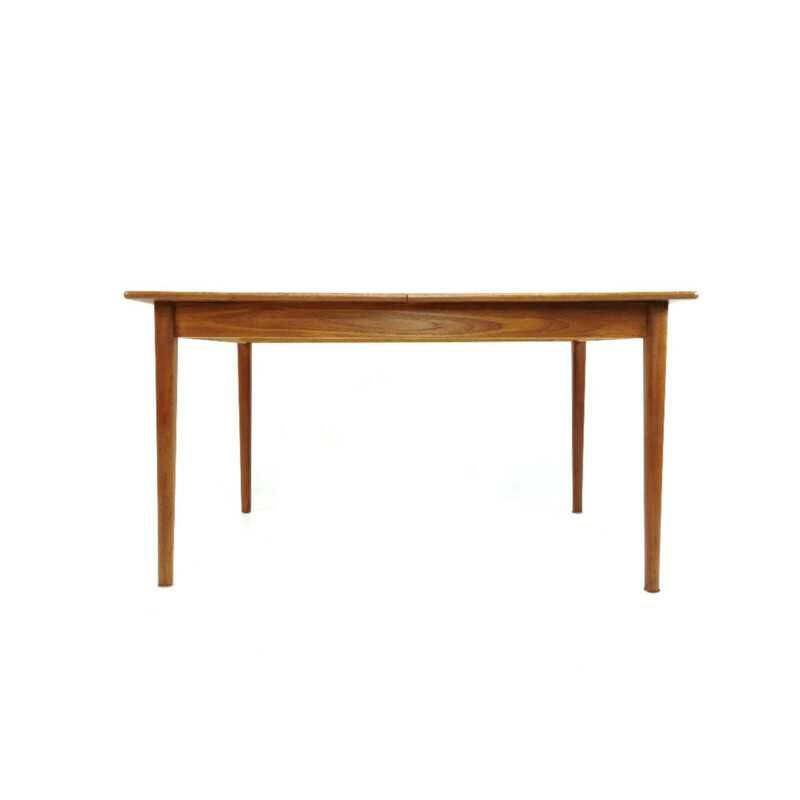 Vintage Scania Extending Teak Dining Table by Nils Jonsson Mid Century for Troeds 60s