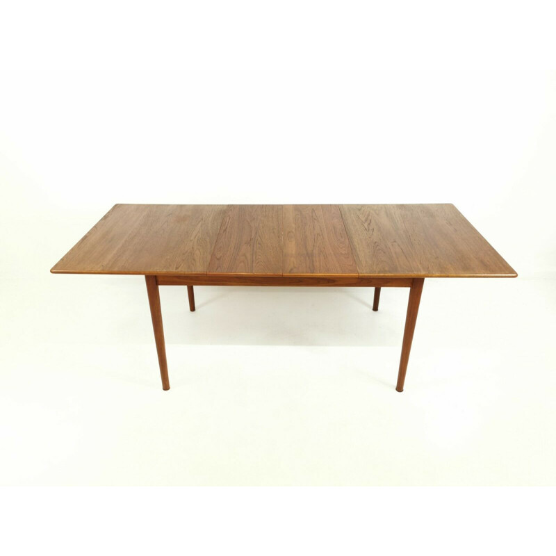 Vintage Scania Extending Teak Dining Table by Nils Jonsson Mid Century for Troeds 60s