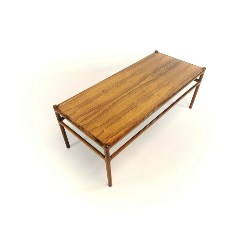 Table basse vintage par Johannes Andersen pour Silkeborg Môbelfabrik, Danemark, 1960