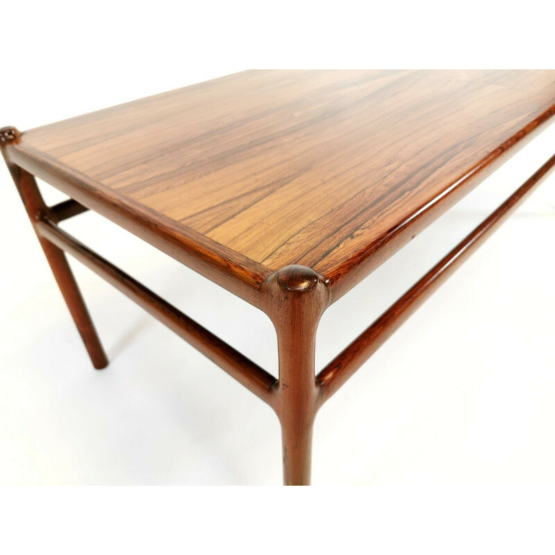 Table basse vintage par Johannes Andersen pour Silkeborg Môbelfabrik, Danemark, 1960