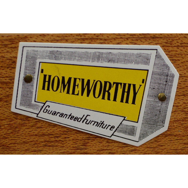 Bureau vintage en teak par Homeworthy
