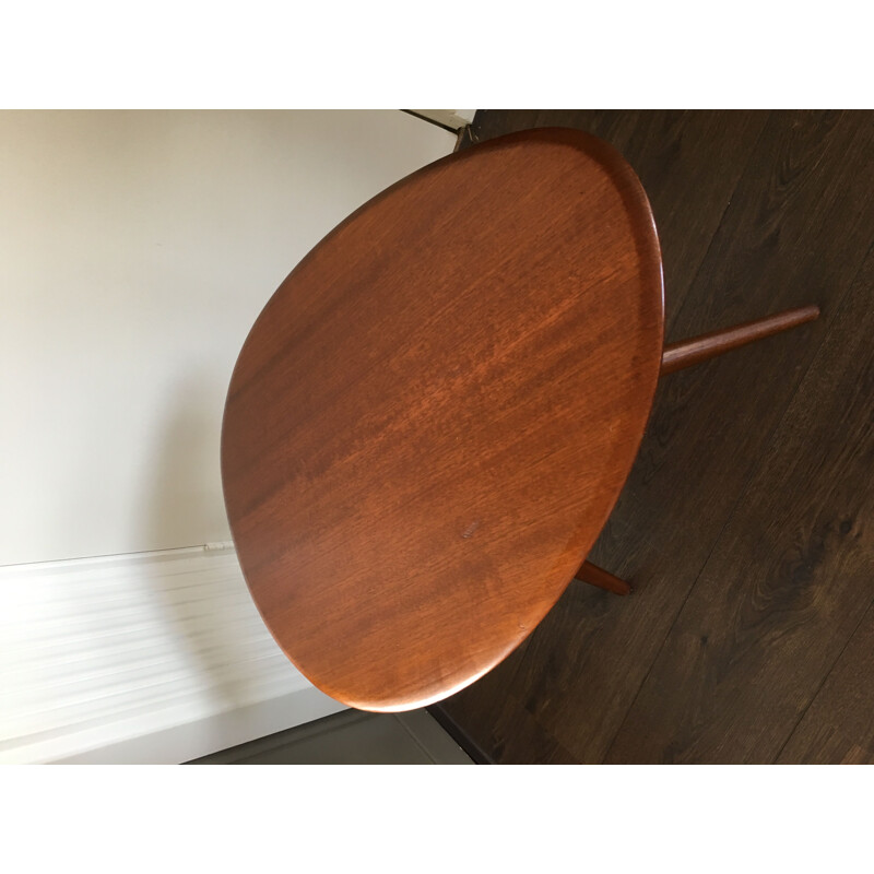Tripod Base Vintage wooden side table