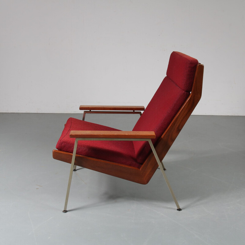 Fauteuil lounge vintage par Rob Parry pour Gelderland, Pays-Bas années 1960