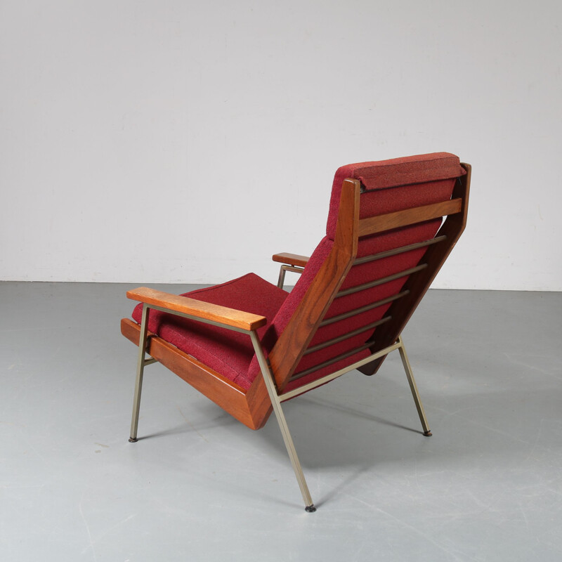 Fauteuil lounge vintage par Rob Parry pour Gelderland, Pays-Bas années 1960