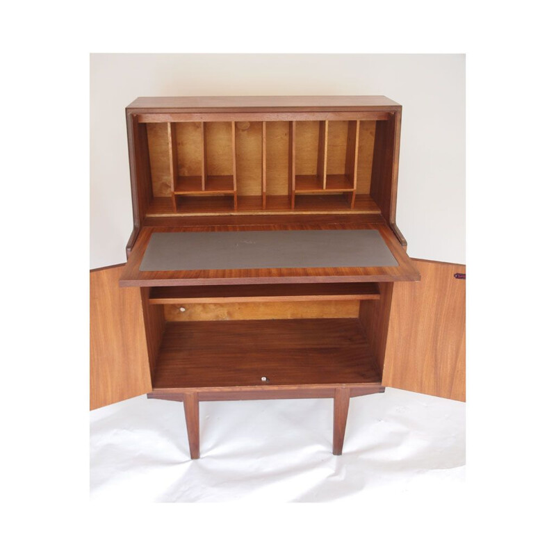 Vintage teak secretaire