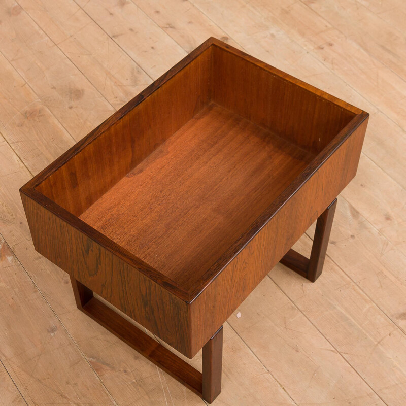 Vintage rosewood planter by Kai Kristiansen