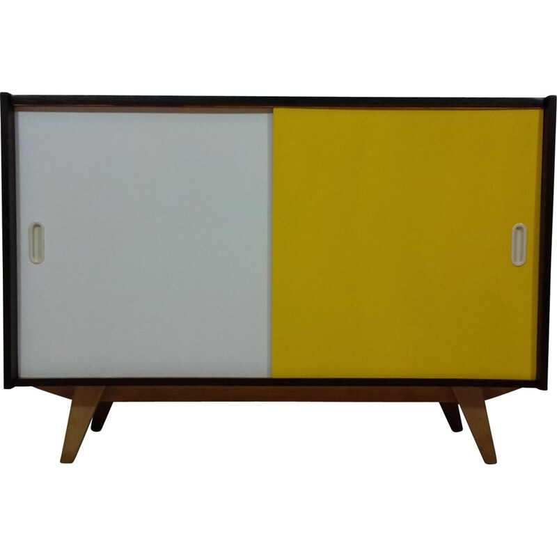 Vintage sideboard for Interier Praha in beechwood 1960s