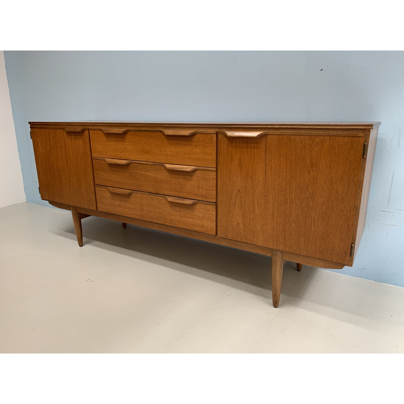 Vintage english sideboard in teakwood 1960s