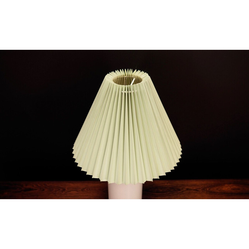Lampe vintage pour Odreco en céramique blanche des années 1970