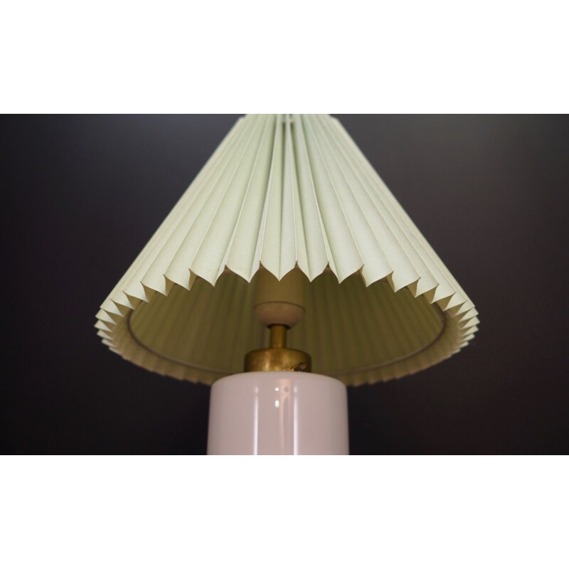 Vintage lamp for Odreco in white ceramics 1970s