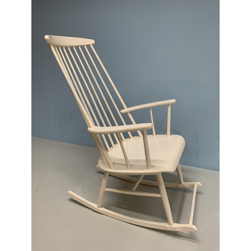 Vintage Lena Larsson for Nesto rocking chair