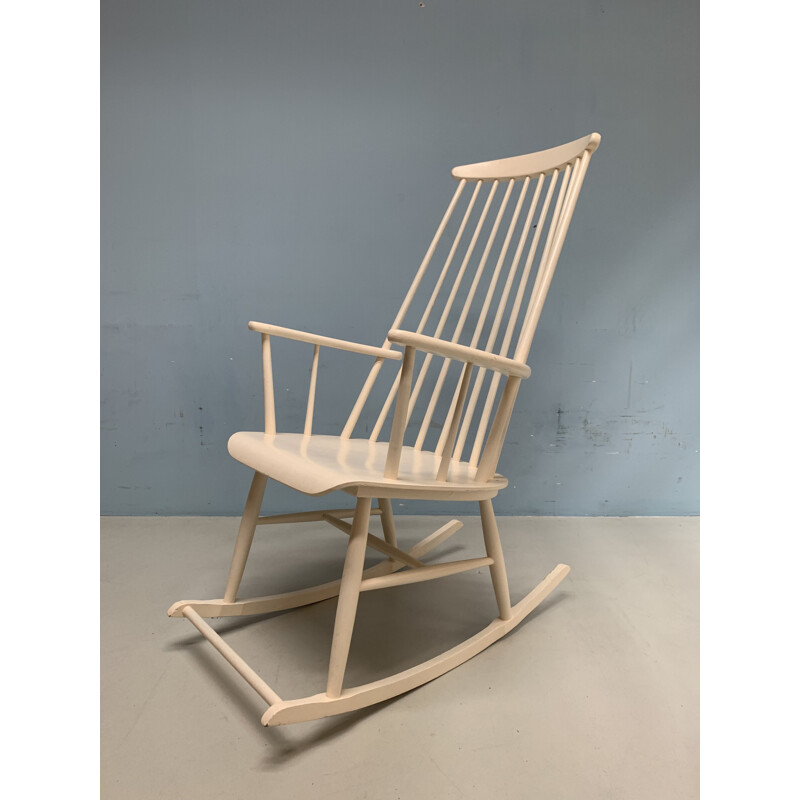 Vintage Lena Larsson for Nesto rocking chair