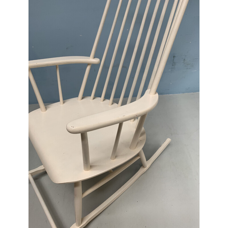 Vintage Lena Larsson for Nesto rocking chair