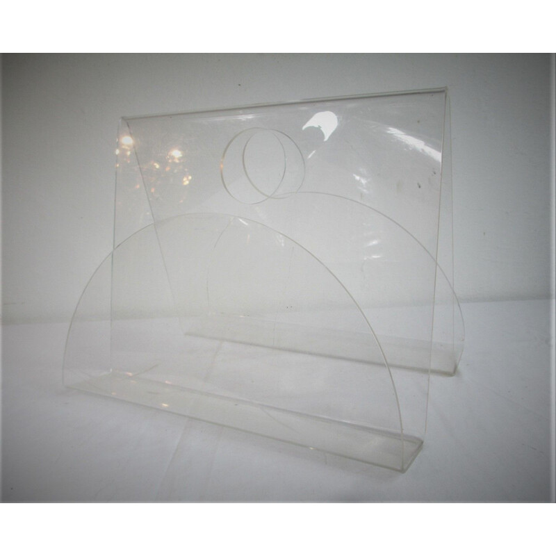 Vintage-Stehsammler aus Plexiglas, 1980