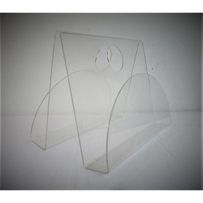 Vintage-Stehsammler aus Plexiglas, 1980