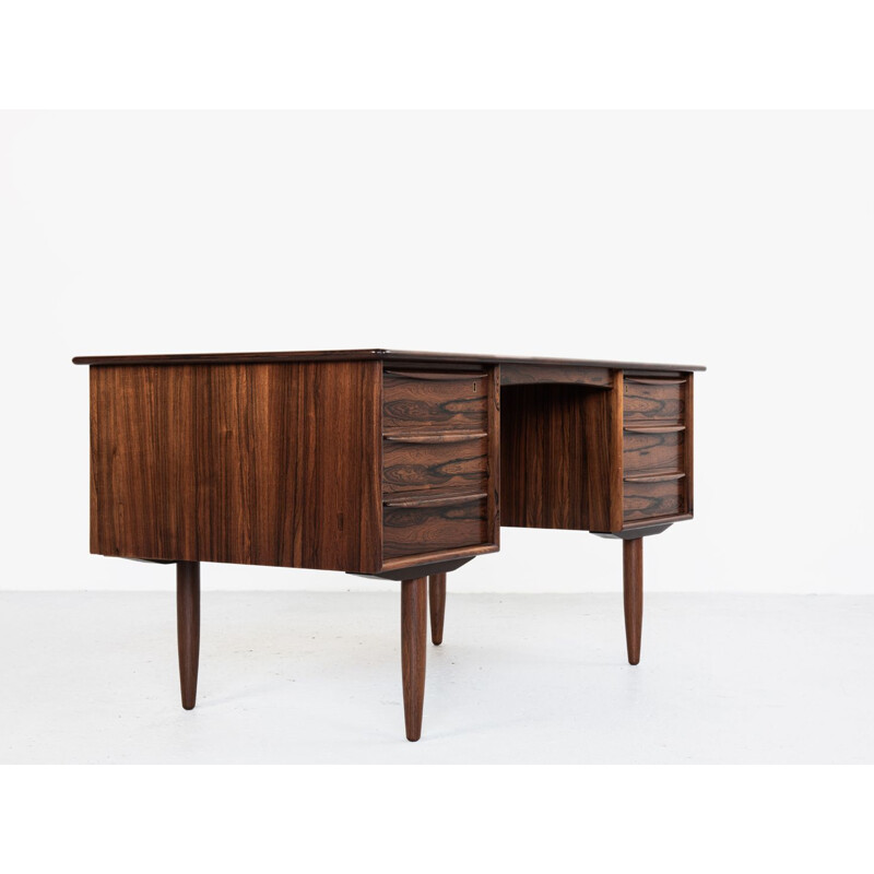 Vintage Danish desk in rosewood