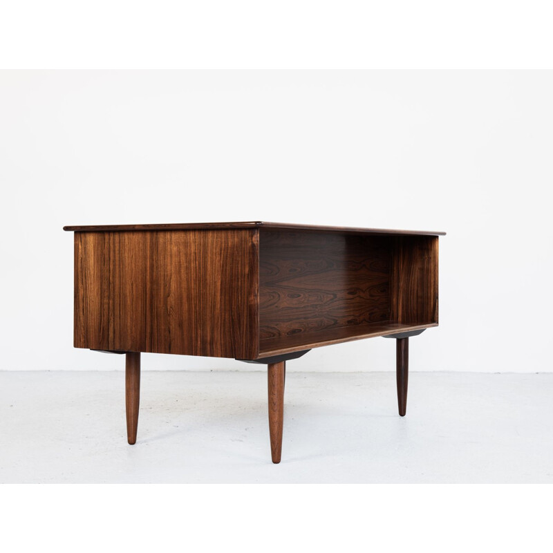 Vintage Danish desk in rosewood