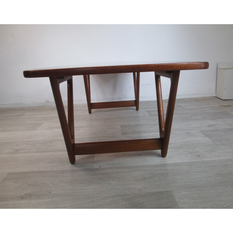 Vintage Coffee table by K. Østervig for Jason Møbler, Denmark, 1950s